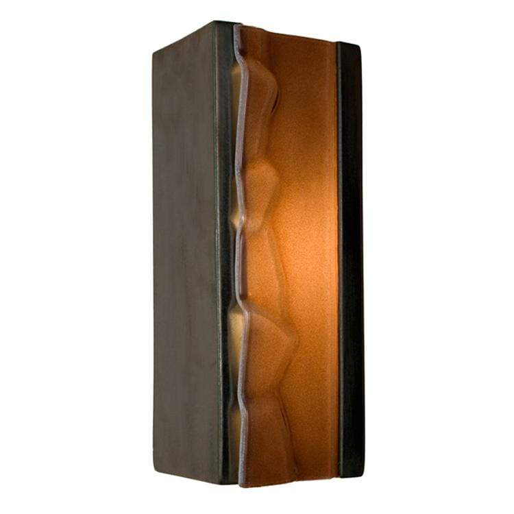 A19 Wall Sconces River Rock Wall Sconce reFusion Collection by A19 Lighting RE118-GM-RW