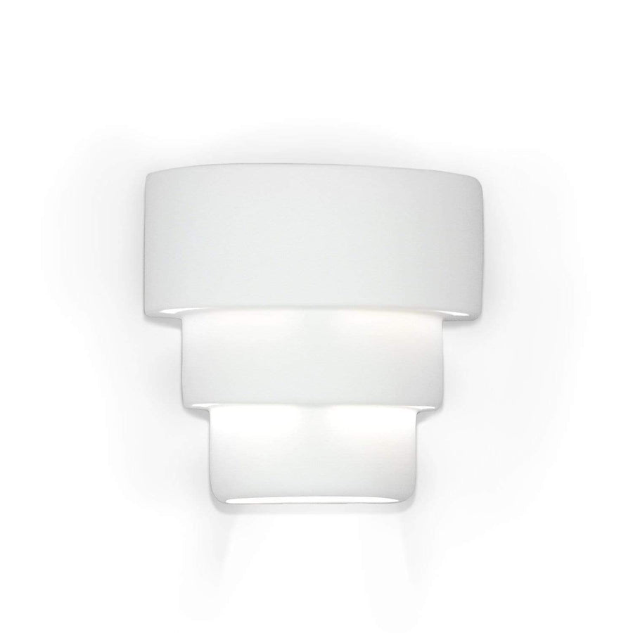 A19 Wall Sconces Bisque / GU24 (1) GU24 base, LED or CFL (Bulb not included) San Jose Wall Sconce Islands of Light Collection by A19 Lighting GU24 1403