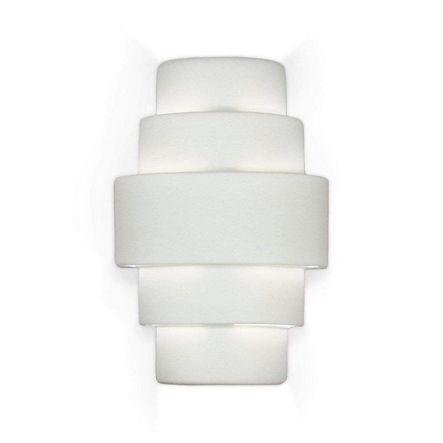 A19 Wall Sconces Bisque / GU24 (1) GU24 base, LED or CFL (Bulb not included) San Marcos Wall Sconce Islands of Light Collection by A19 Lighting GU24 1401