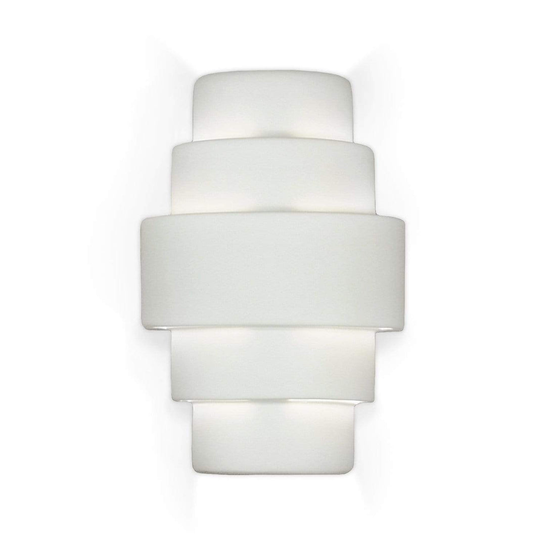 A19 Wall Sconces Bisque / STD Standard Lamping: (2) 100W max E26 medium base San Marcos Wall Sconce Islands of Light Collection by A19 Lighting STD 1401