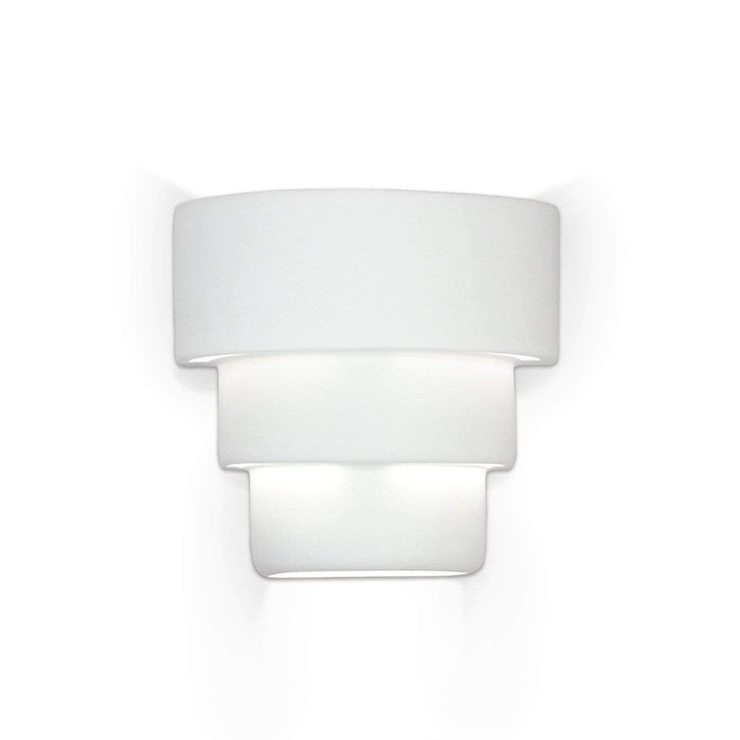 A19 Wall Sconces Bisque / LEDGU24 (1) 11W GU24 base dimmable Energy Star LED, 2700K, 1100 lumens (Bulb included) Santa Cruz Wall Sconce Islands of Light Collection by A19 Lighting LEDGU24 1404
