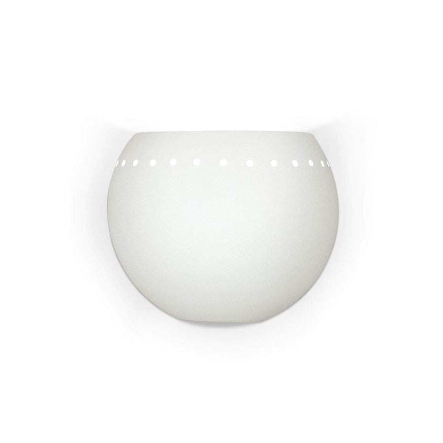 A19 Wall Sconces Bisque / CFL13 (1) 13W GU24 base, Energy Star compact fluorescent lamp (Bulb included) St. Vincent Wall Sconce Islands of Light Collection by A19 Lighting CFL13 1603