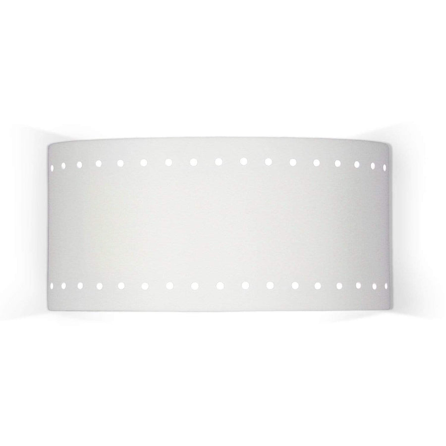 A19 Wall Sconces Bisque / LEDGU24 (1) 11W GU24 base dimmable Energy Star LED, 2700K, 1100 lumens (Bulb included) Syros Wall Sconce Islands of Light Collection by A19 Lighting LEDGU24 1704