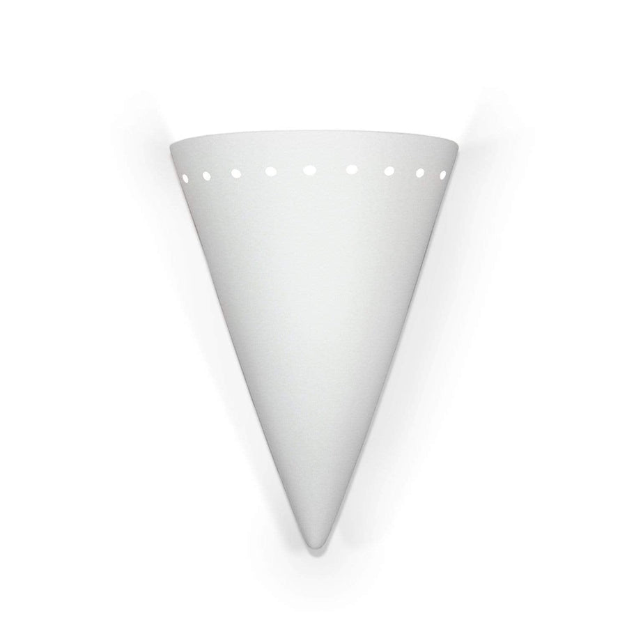 A19 Wall Sconces Bisque / LEDGU24 (1) 11W GU24 base dimmable Energy Star LED, 2700K, 1100 lumens (Bulb included) Zealandia Wall Sconce Islands of Light Collection by A19 Lighting LEDGU24 803