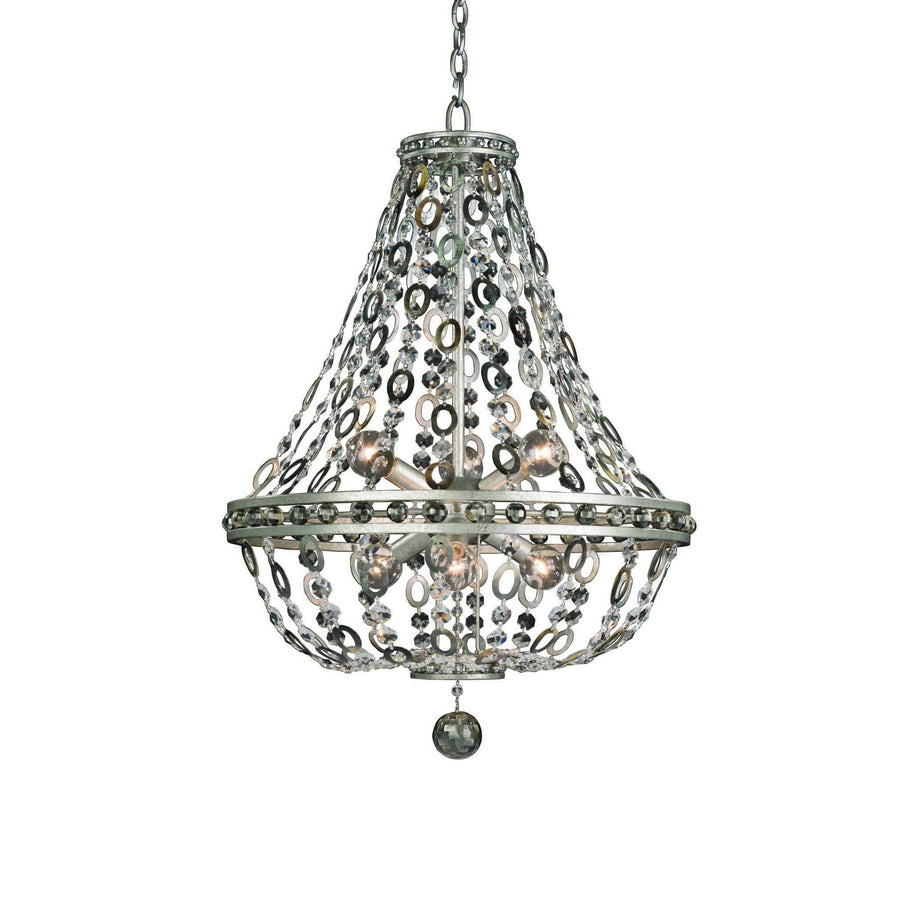 Allegri by Kalco Lighting Pendants Vintage Silver Leaf / N/A Lucia 20 Inch Pendant From Allegri by Kalco Lighting 029951