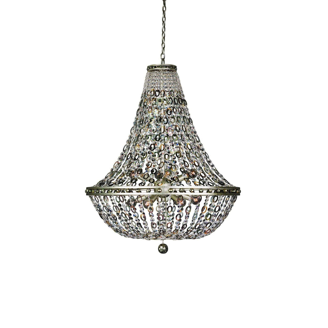 Allegri by Kalco Lighting Pendants Vintage Silver Leaf / N/A Lucia 32 Inch Pendant From Allegri by Kalco Lighting 029953