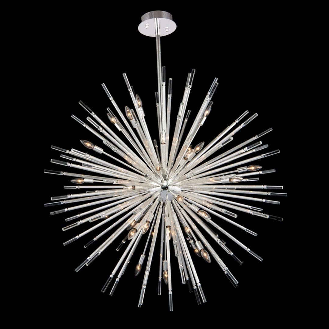 Sprazzo 48 Inch Pendant From Allegri by Kalco Lighting 037458-014-FR001 Chandelier Palace