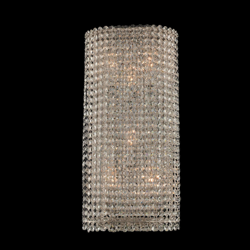 Allegri by Kalco Lighting Wall Sconces Chrome / Firenze Clear Torre 6 Light ADA Wall Sconce From Allegri by Kalco Lighting 032021