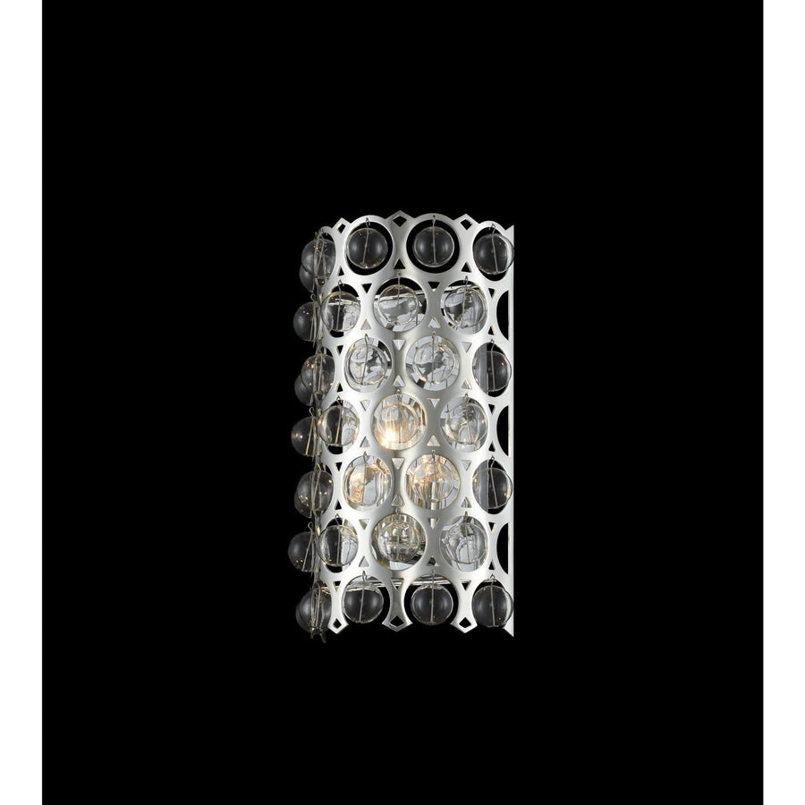 Allegri by Kalco Lighting Wall Sconces Polished Silver / Handblown Glass Vita ADA Wall Sconce From Allegri by Kalco Lighting 032220