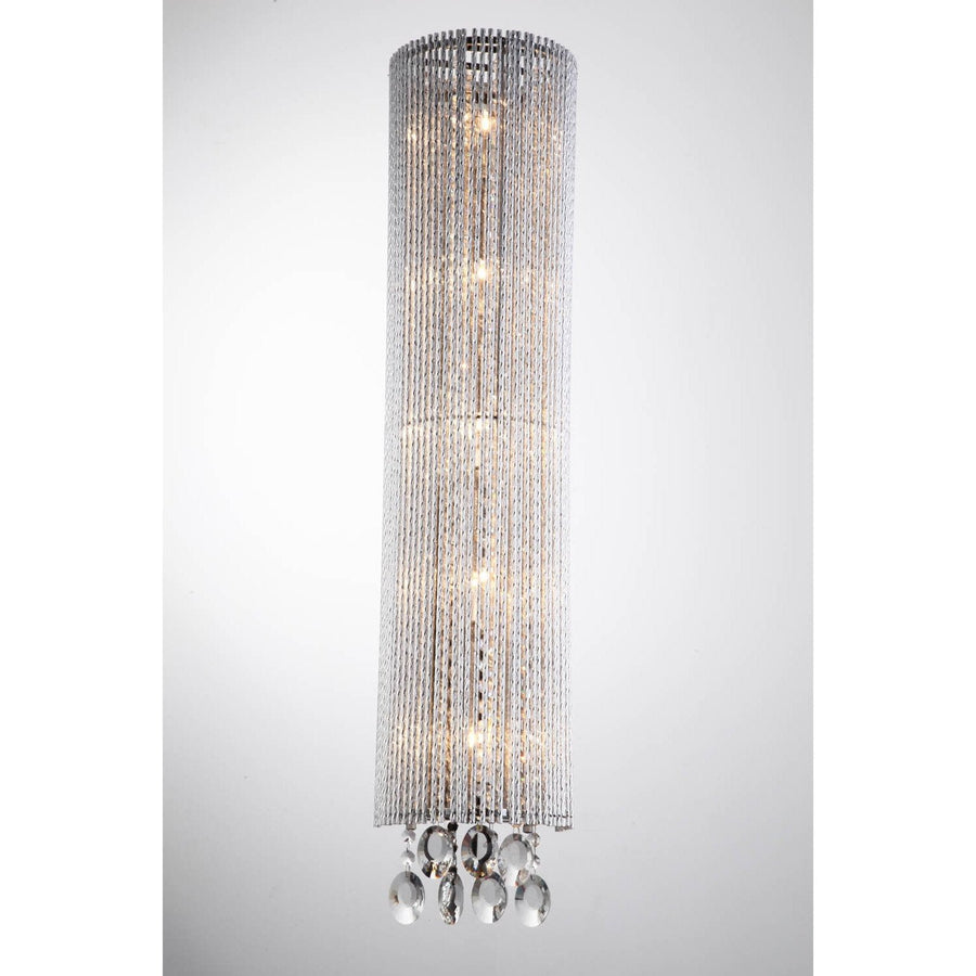 Bromi Design Crystalline 5 Light Round Wall Sconce B84685HR | Chandelier Palace - Trusted Dealer