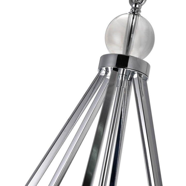 CWI Lighting Chandeliers Chrome / K9 Clear Calista 3 Light Chandelier with Chrome Finish by CWI Lighting 1027P20-3-601