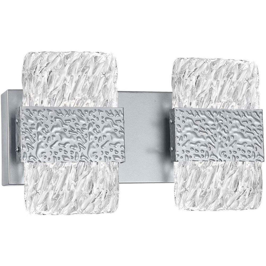CWI Lighting Wall Sconces Pewter / K9 Clear Carolina LED Wall Sconce with Pewter Finish by CWI Lighting 1090W14-2-269
