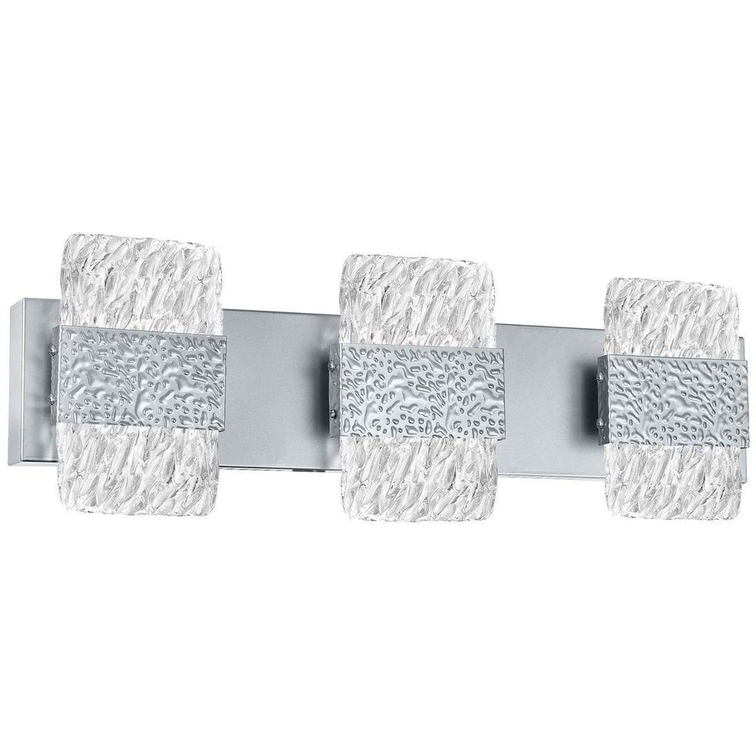 CWI Lighting Wall Sconces Pewter / K9 Clear Carolina LED Wall Sconce with Pewter Finish by CWI Lighting 1090W21-3-269
