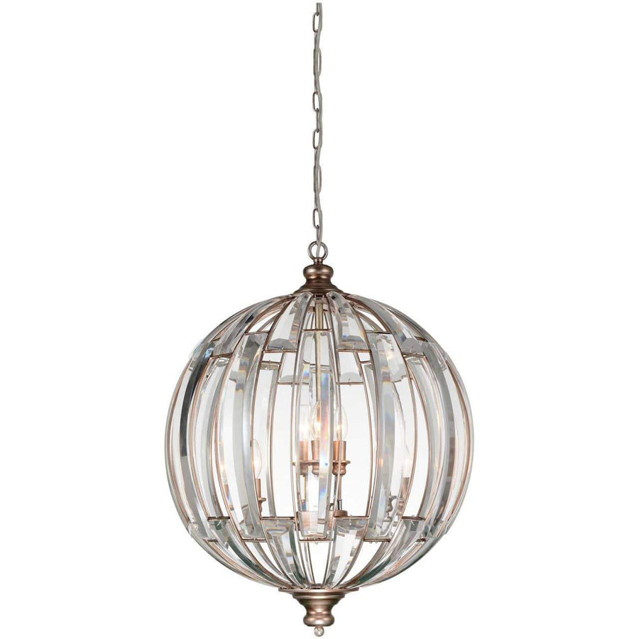 CWI Lighting Chandeliers Antique Forged Sliver Colorado 6 Light Up Chandelier with Antique Forged Sliver finish by CWI Lighting 5686P22-6-108