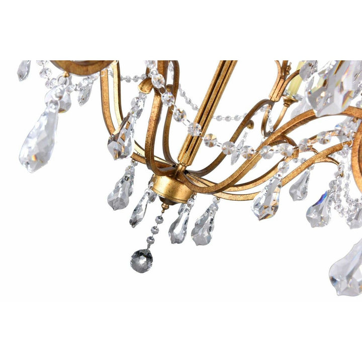 CWI Lighting Chandeliers Oxidized Bronze / K9 Clear Electra 12 Light Up Chandelier with Oxidized Bronze finish by CWI Lighting 9836P37-12-125