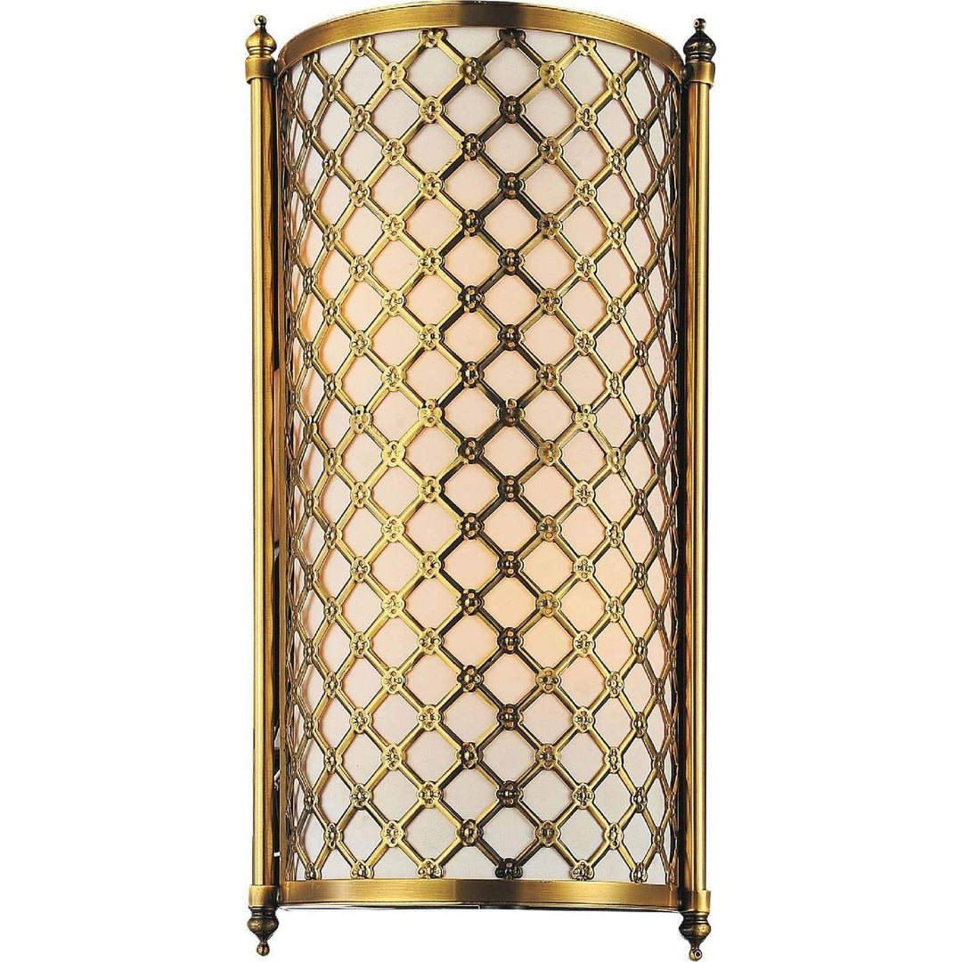 CWI Lighting Wall Sconces French Gold Gloria 2 Light Wall Sconce with French Gold finish by CWI Lighting 9835W9-2-605