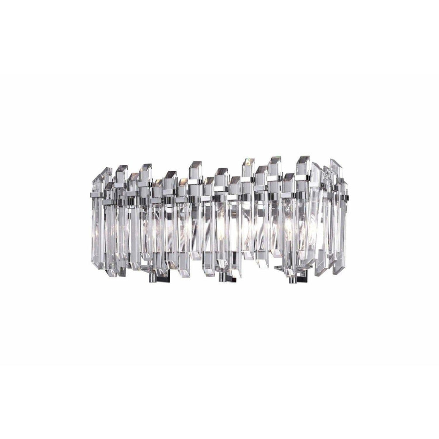 CWI Lighting Wall Sconces Chrome / K9 Clear Henrietta 3 Light Wall Sconce with Chrome Finish by CWI Lighting 1065W21-3-601