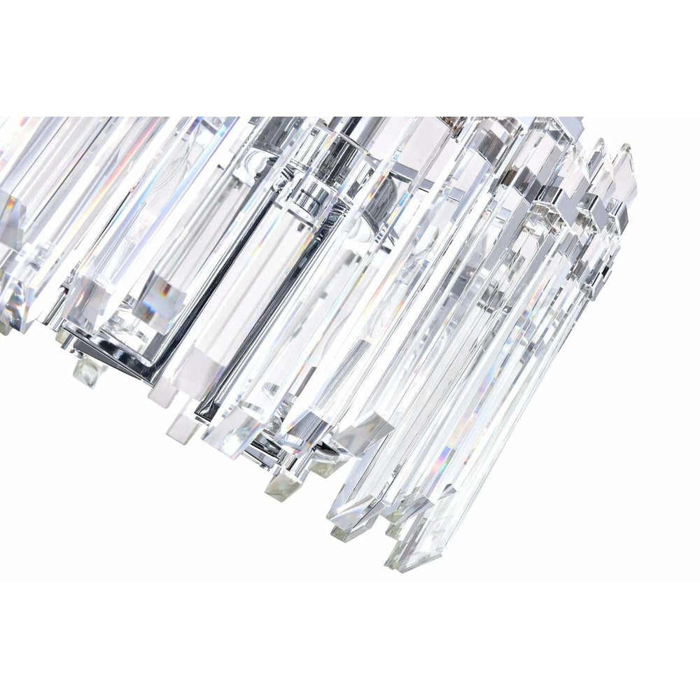 CWI Lighting Chandeliers Chrome / K9 Clear Henrietta 4 Light Chandelier with Chrome Finish by CWI Lighting 1065P16-4-601
