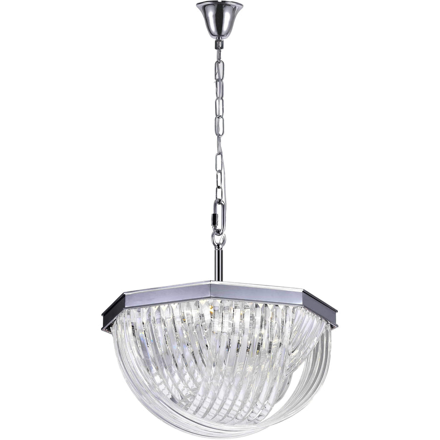 CWI Lighting Chandeliers Chrome / K9 Clear Isabella 10 Light Chandelier with Chrome Finish by CWI Lighting 1091P24-10-601
