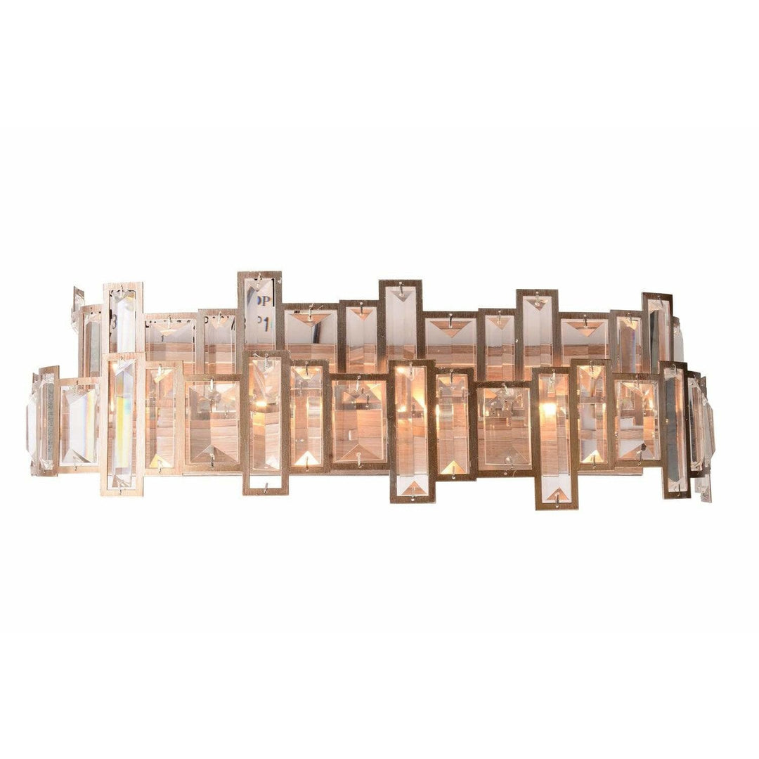 CWI Lighting Wall Sconces Champagne / K9 Clear Quida 4 Light Wall Sconce with Champagne finish by CWI Lighting 9903W24-4-193