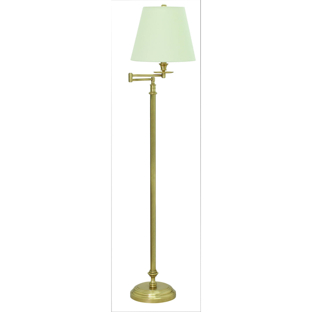 House Of Troy Floor Lamps Bennington Swing Arm Floor Lamp by House Of Troy B501-WB