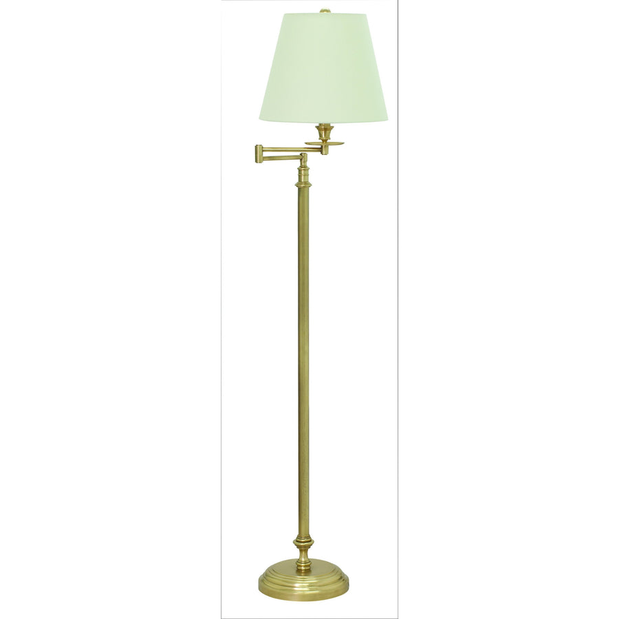 House Of Troy Floor Lamps Bennington Swing Arm Floor Lamp by House Of Troy B501-WB