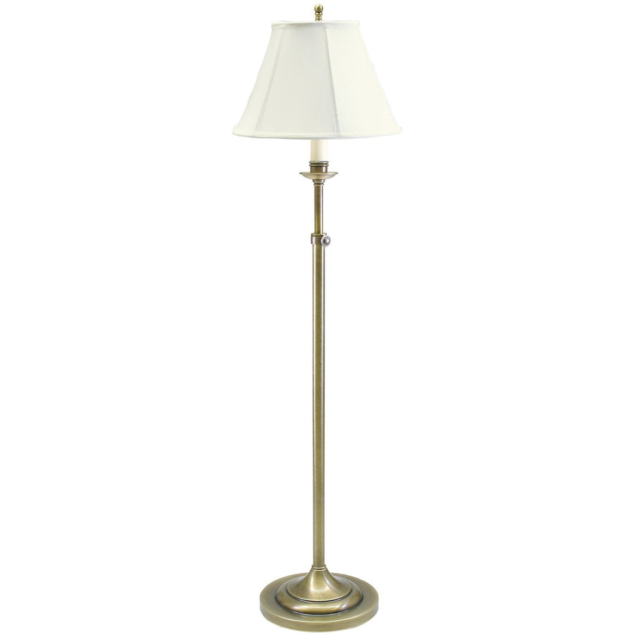House Of Troy Floor Lamps Club Adjustable Floor Lamp by House Of Troy CL201-AB