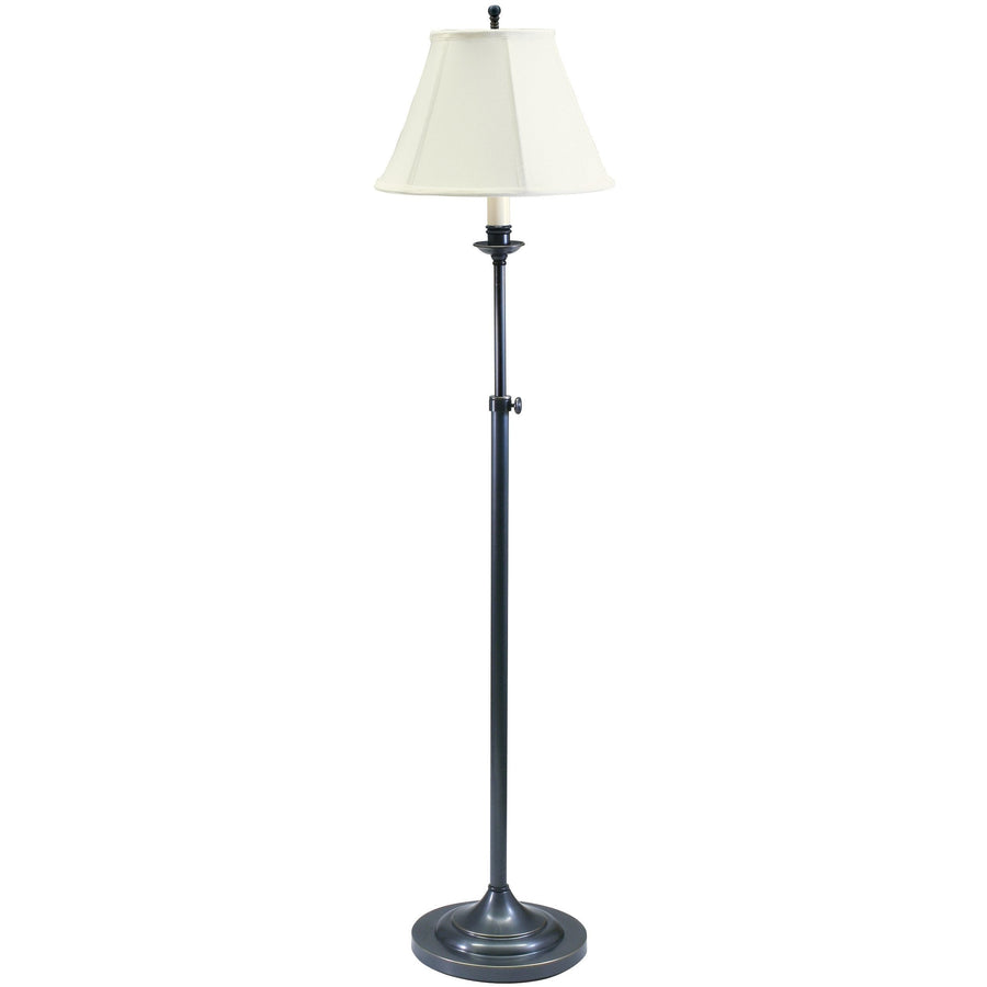 House Of Troy Floor Lamps Club Adjustable Floor Lamp by House Of Troy CL201-OB