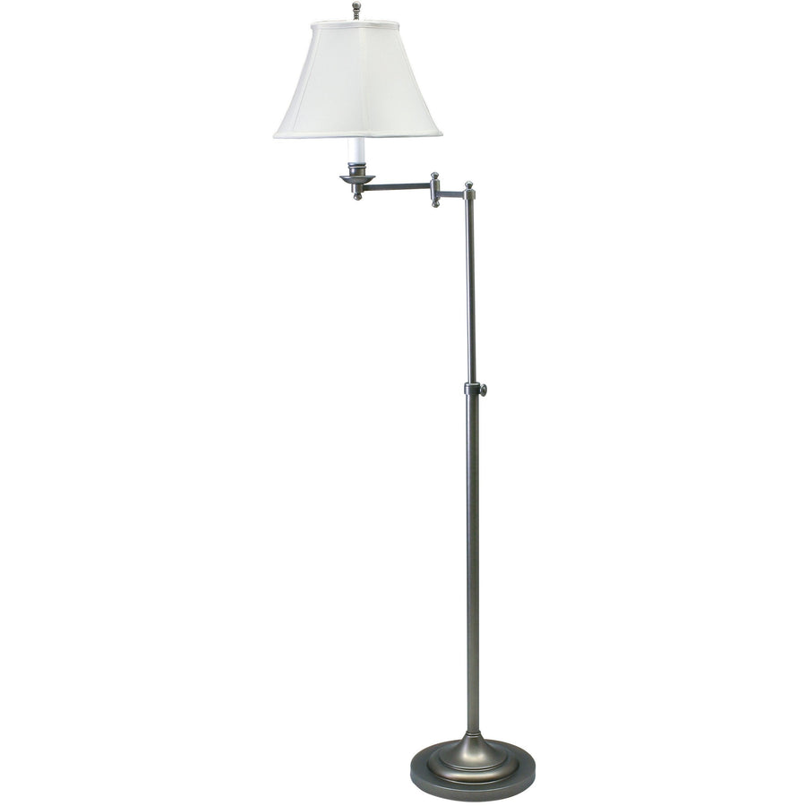 House Of Troy Floor Lamps Club Adjustable Swing Arm Floor Lamp by House Of Troy CL200-AS