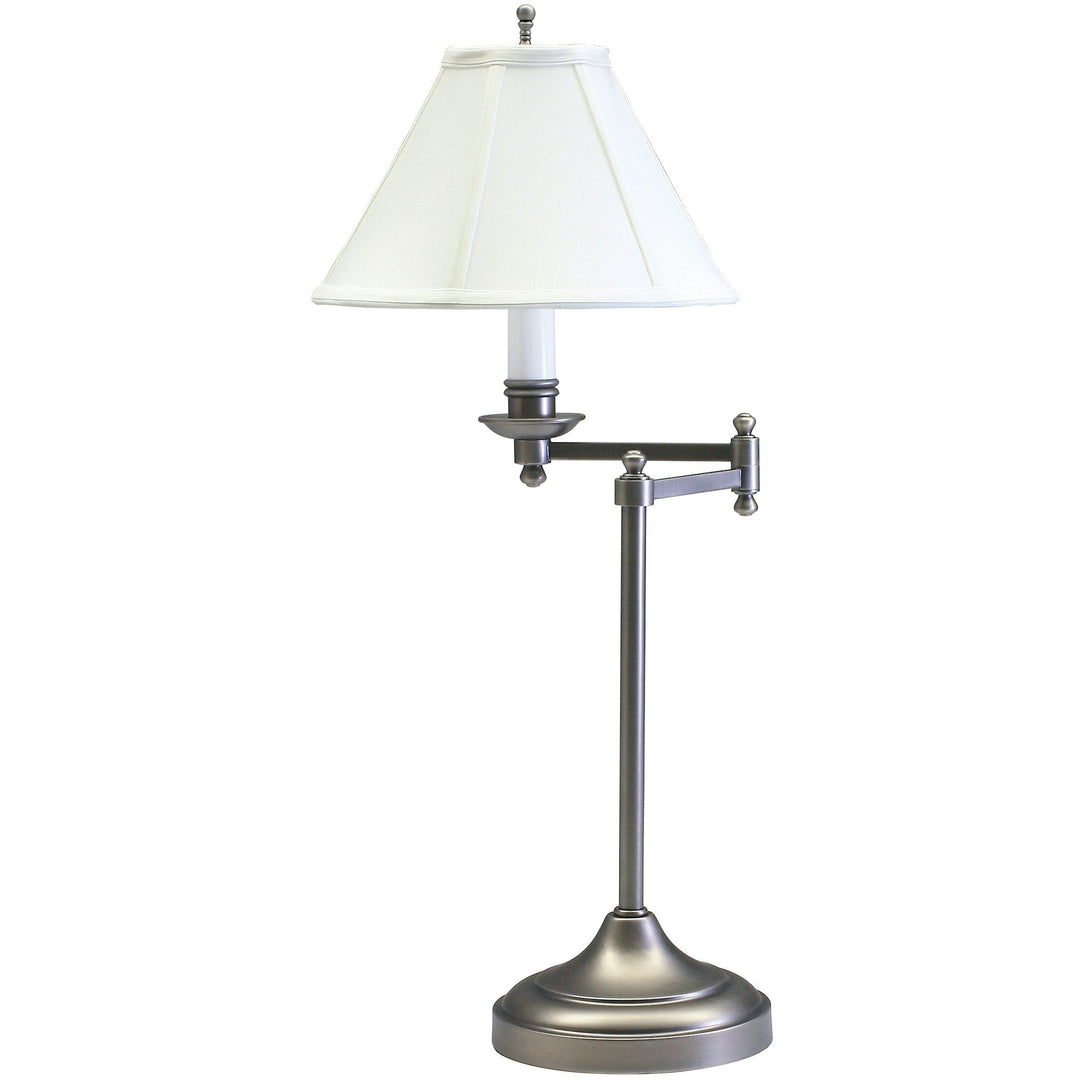 House Of Troy Table Lamps Club Swing Arm Table Lamp by House Of Troy CL251-AS