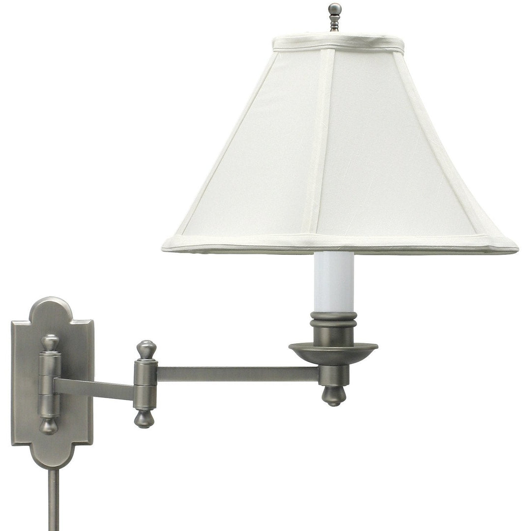 House Of Troy Wall Lamps Club Wall Swing Arm Lamp by House Of Troy CL225-AS