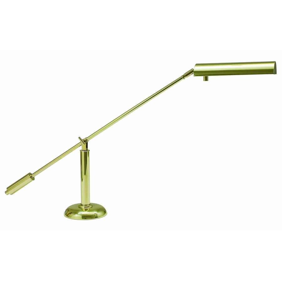 House Of Troy Desk Lamps Counter Balance Halogen Piano Lamp by House Of Troy PH10-195-PB
