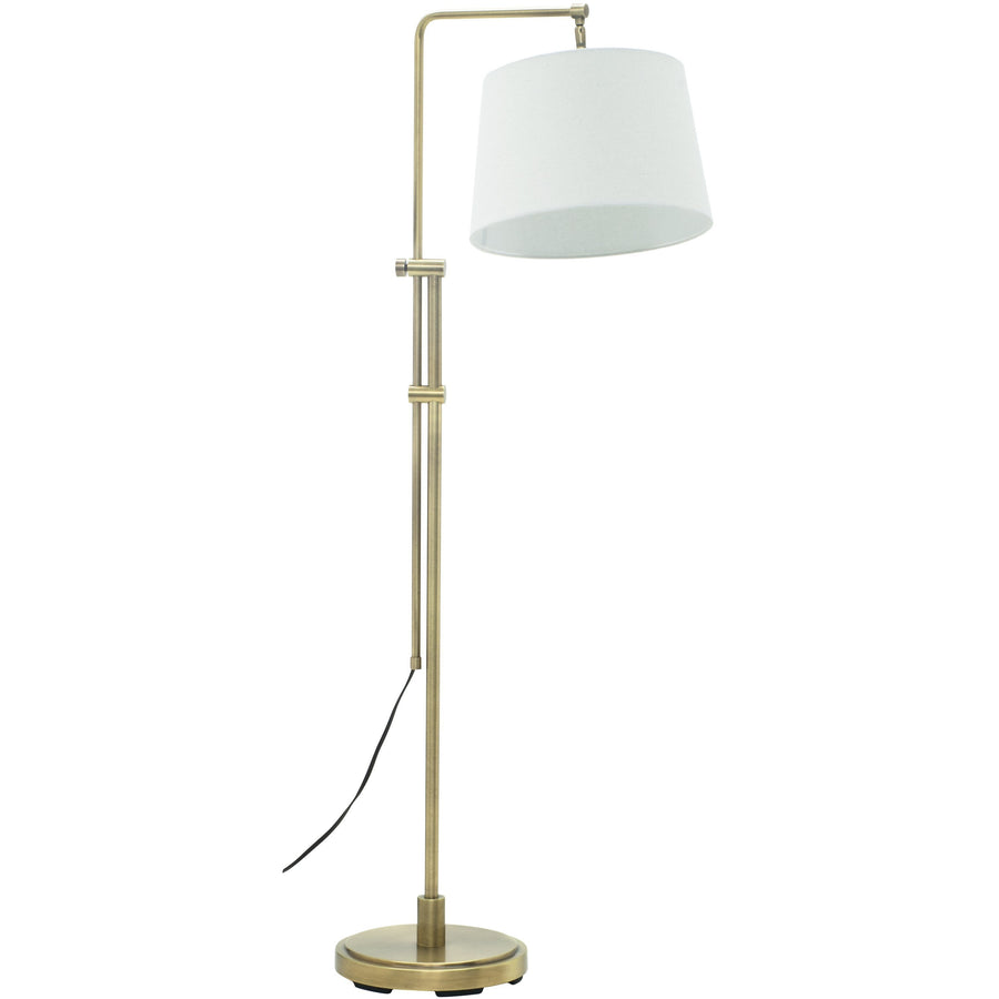 House Of Troy Floor Lamps Crown Point Adjustable Downbridge Floor Lamp by House Of Troy CR700-AB