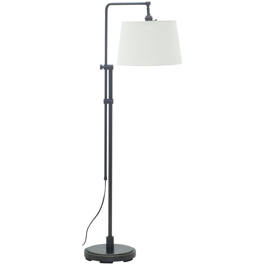 House Of Troy Floor Lamps Crown Point Adjustable Downbridge Floor Lamp by House Of Troy CR700-OB