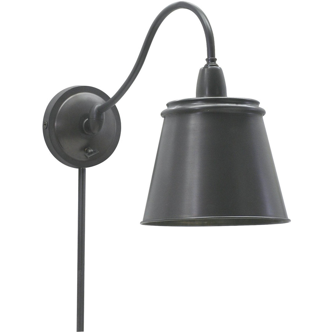 House Of Troy Wall Lamps Hyde Park Adjustable Wall Swing Arm Lamp by House Of Troy HP725-OB-MSOB