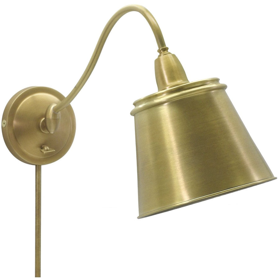 House Of Troy Wall Lamps Hyde Park Adjustable Wall Swing Arm Lamp by House Of Troy HP725-WB-MSWB