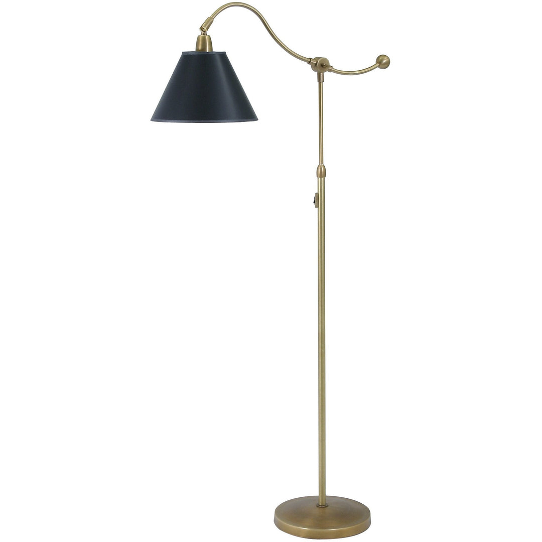 House Of Troy Floor Lamps Hyde Park Counter Balance Floor Lamp by House Of Troy HP700-WB-BP
