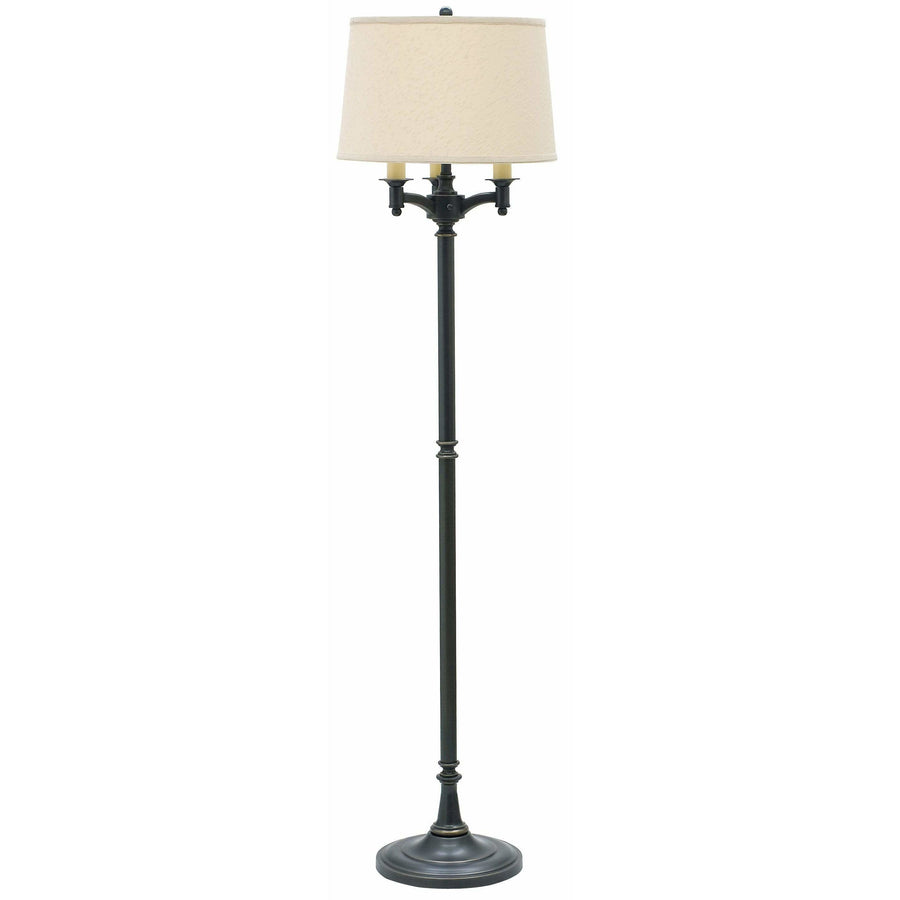 House Of Troy Floor Lamps Lancaster Six-Way Floor Lamp by House Of Troy L800-OB