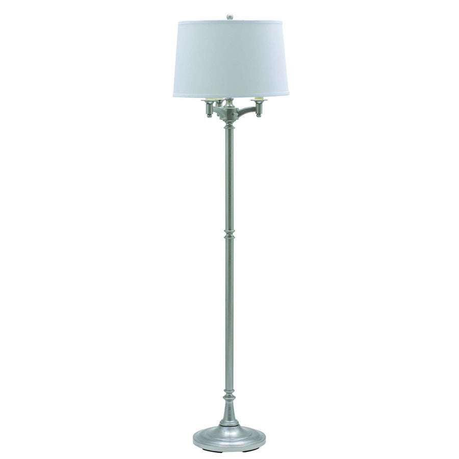 House Of Troy Floor Lamps Lancaster Six-Way Floor Lamp by House Of Troy L800-SN