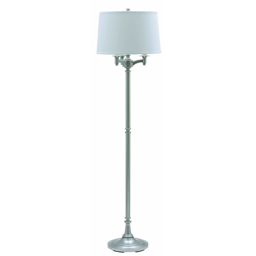 House Of Troy Floor Lamps Lancaster Six-Way Floor Lamp by House Of Troy L800-SN