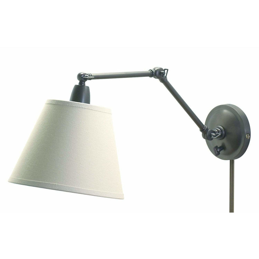 House Of Troy Wall Lamps Library Adjustable Wall Lamp by House Of Troy PL20-OB