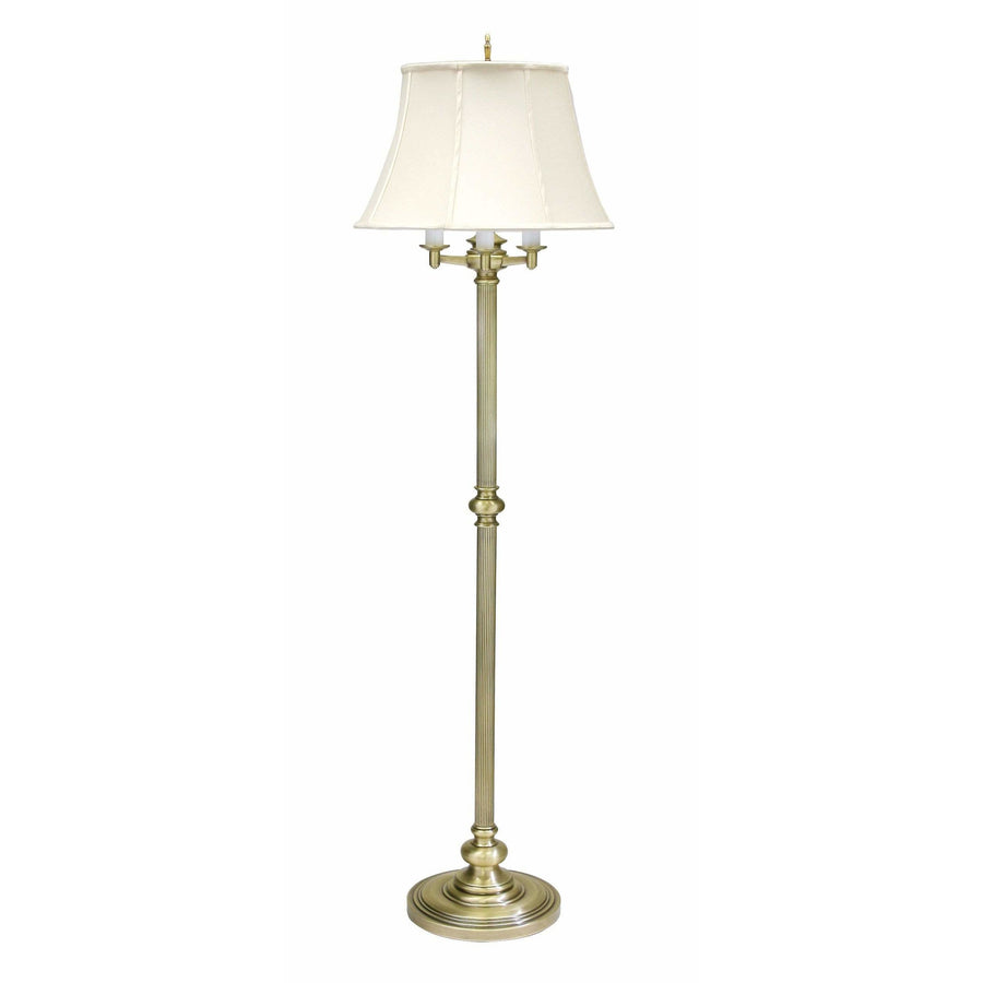 House Of Troy Floor Lamps Newport Six-Way Floor Lamp by House Of Troy N603-AB