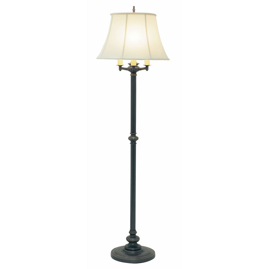 House Of Troy Floor Lamps Newport Six-Way Floor Lamp by House Of Troy N603-OB