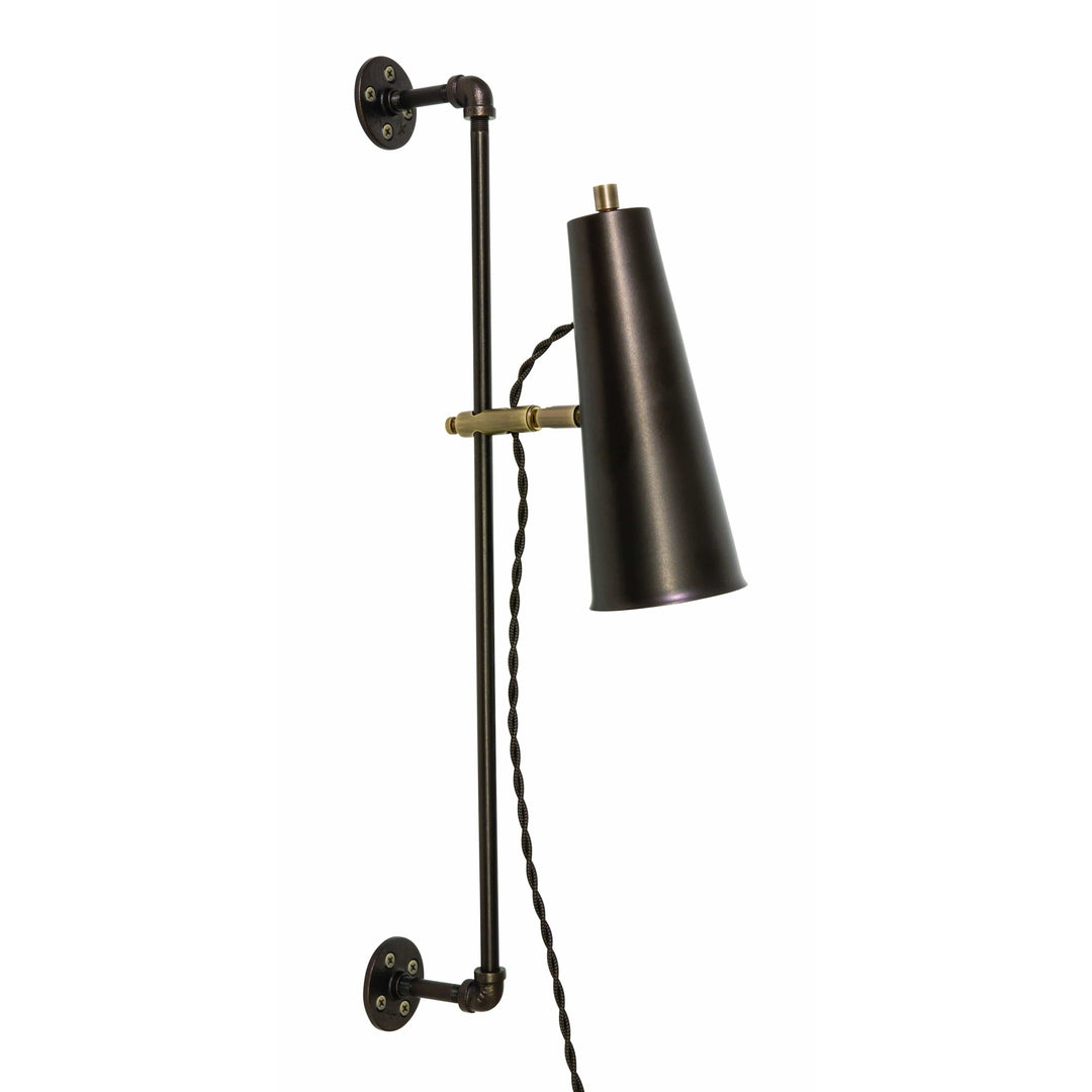 House Of Troy Wall Lamps Norton Wall Lamp by House Of Troy NOR375-CHBAB