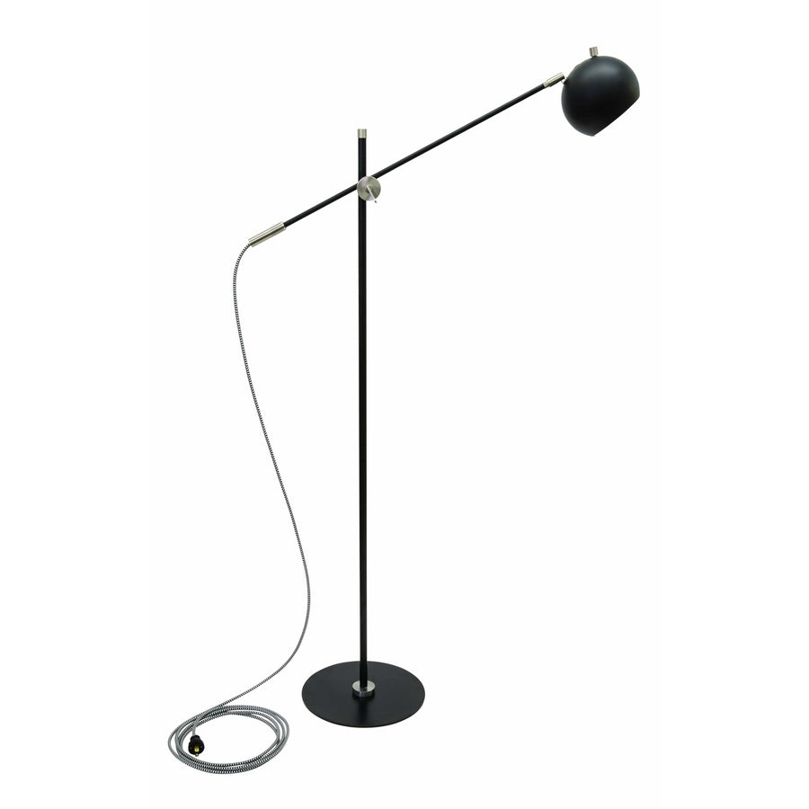 House Of Troy Floor Lamps Orwell Floor Lamp by House Of Troy OR700-BLKSN