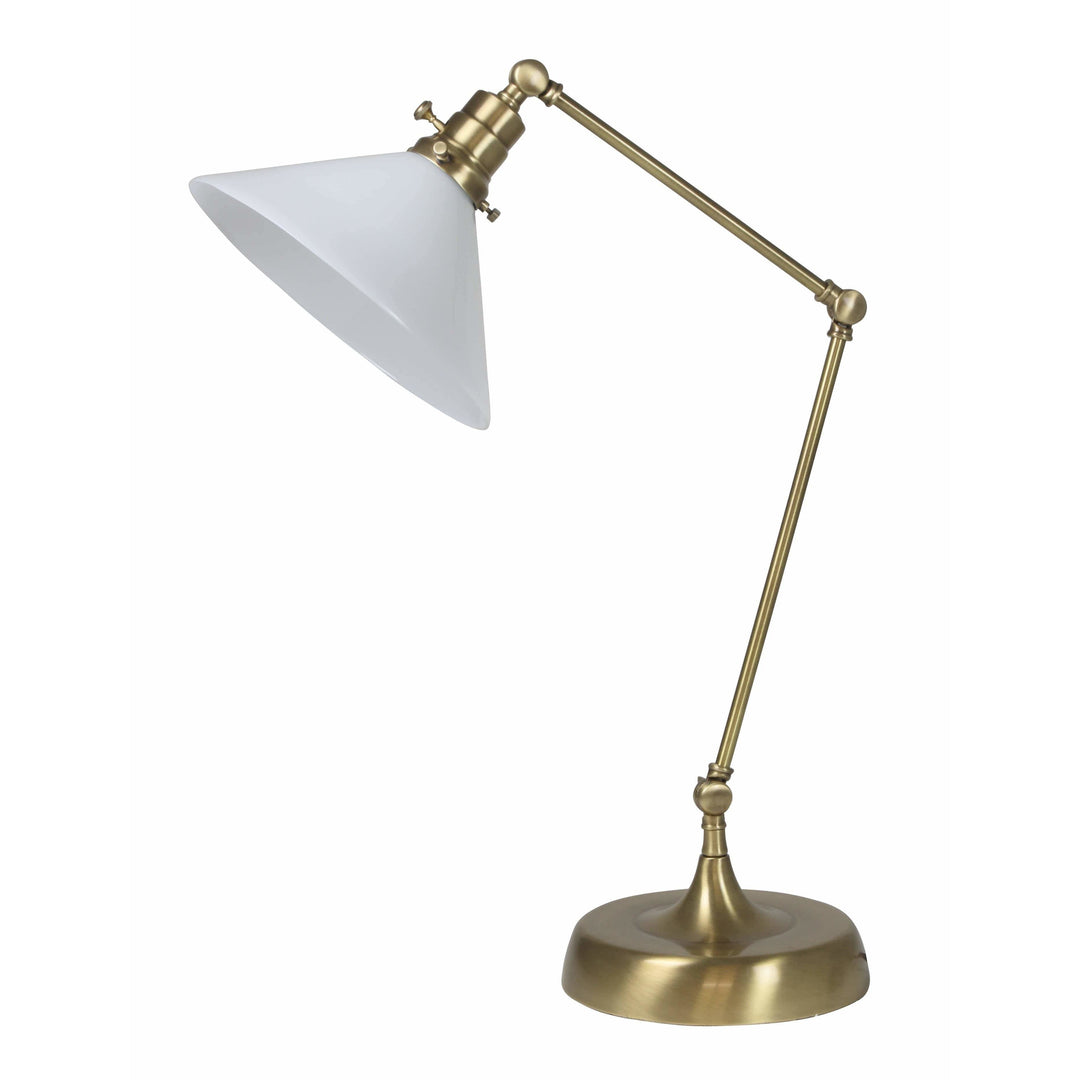 House Of Troy Table Lamps Otis Table Lamp by House Of Troy OT650-AB-WT