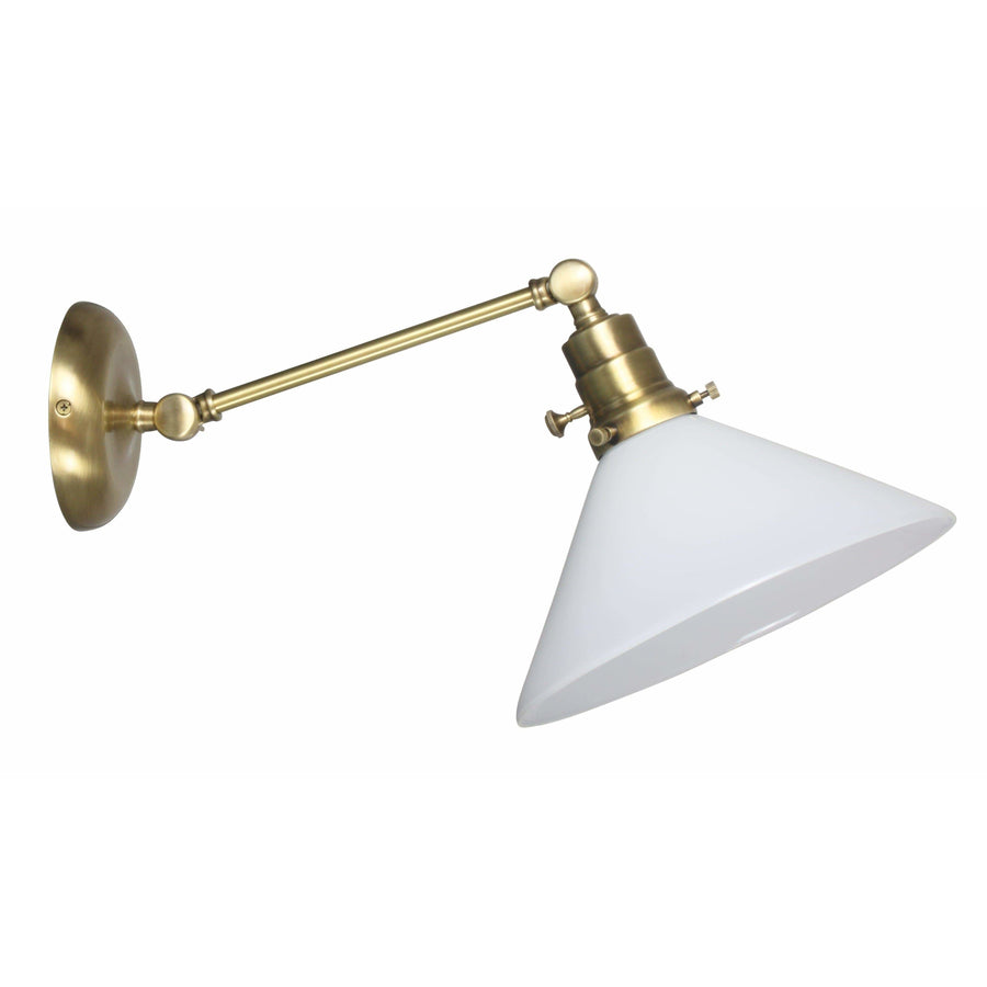 House Of Troy Wall Lamps Otis Wall Lamp by House Of Troy OT675-AB-WT