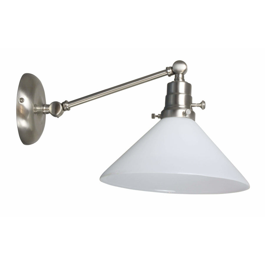 House Of Troy Wall Lamps Otis Wall Lamp by House Of Troy OT675-SN-WT