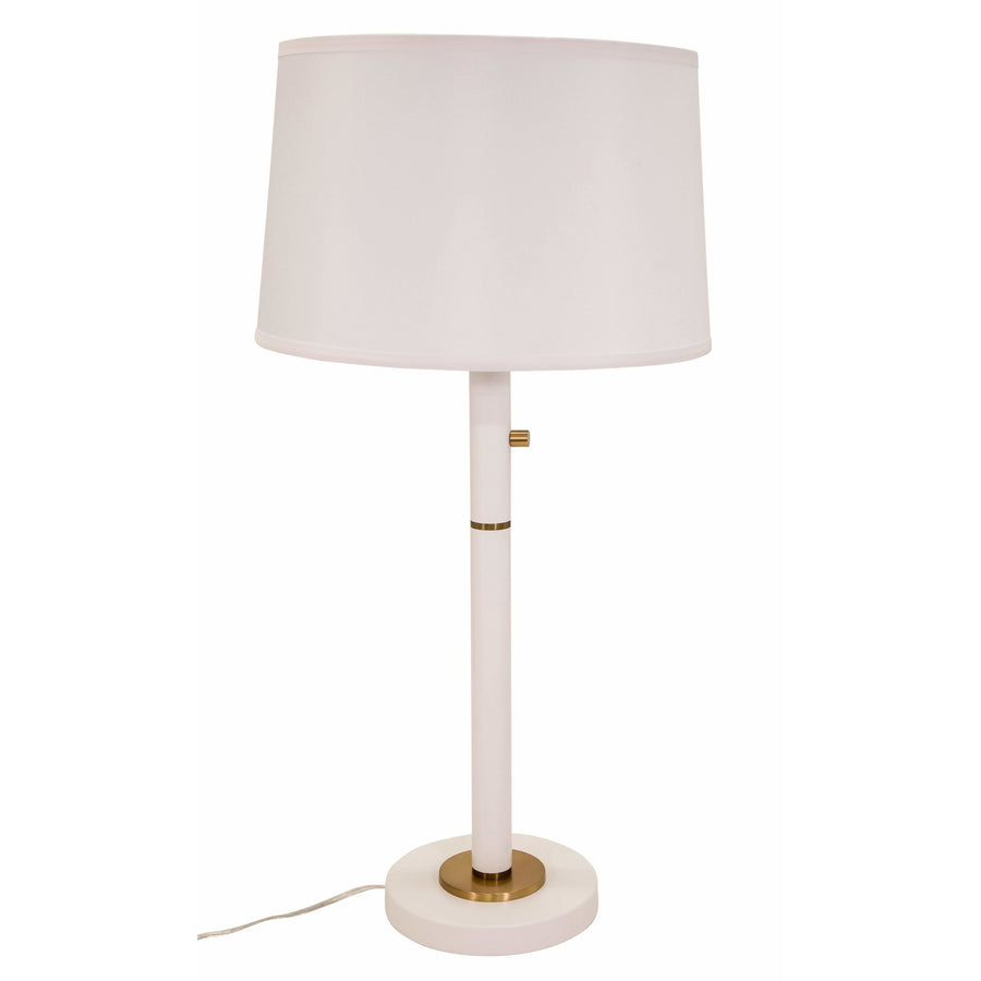 House Of Troy Table Lamps Rupert Table Lamp by House Of Troy RU750-WT