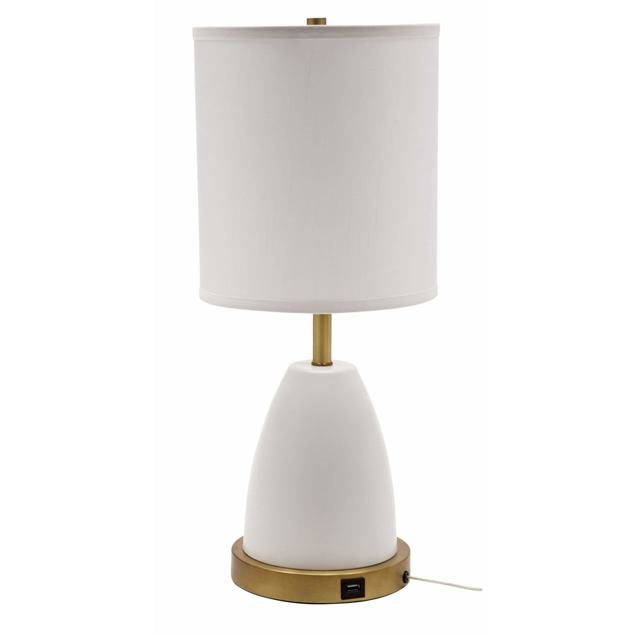 House Of Troy Table Lamps Rupert Table Lamp by House Of Troy RU751-WT